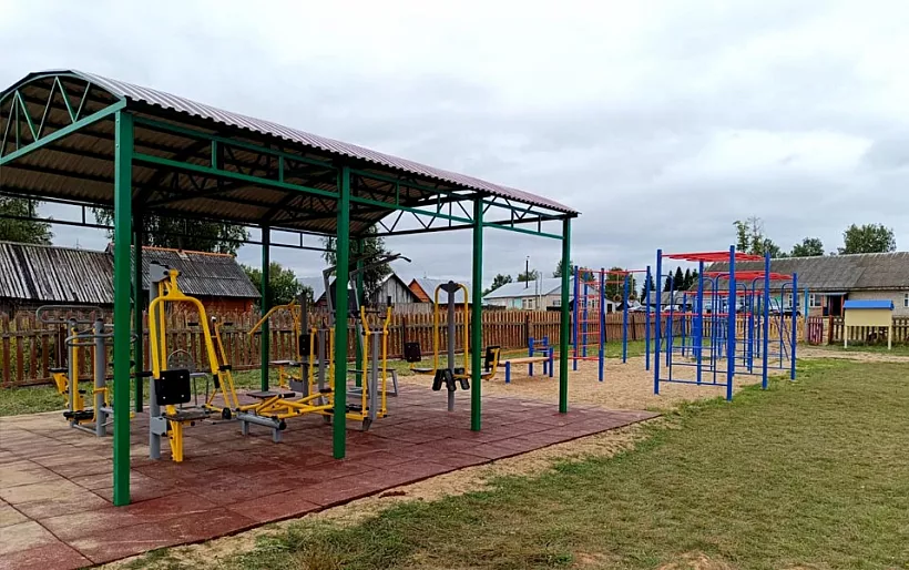 В&nbsp;поселке Туровец под&nbsp;Вологдой открыли новую спортивную площадку