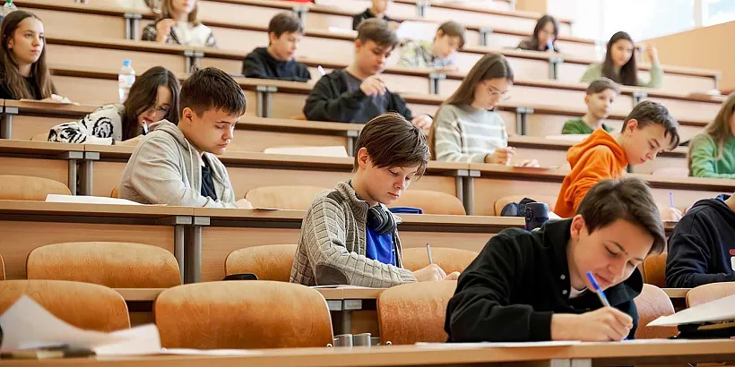 Более 25&nbsp;тысяч школьников Москвы примут участие в&nbsp;математической олимпиаде