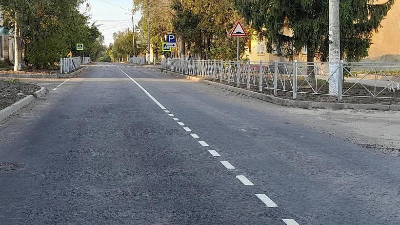 В&nbsp;городе Фокино Брянской области отремонтировали три участка дорог