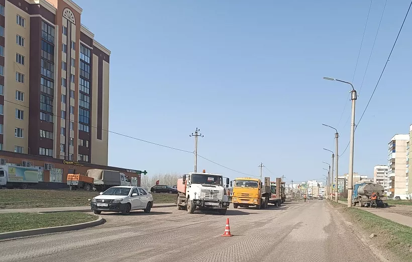 В&nbsp;городе Салавате Башкирии начался ремонт улицы Ленинградской