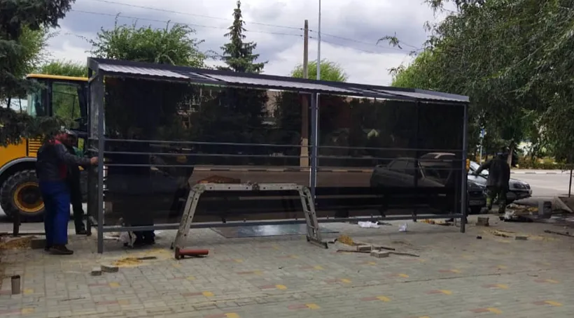 В&nbsp;Урюпинске продолжается благоустройство проспекта Ленина