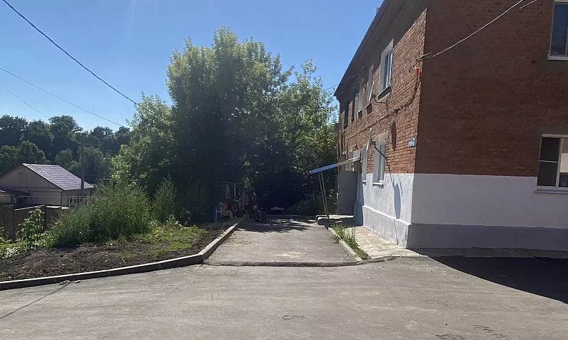 В&nbsp;Черни Тульской области благоустроили три дворовые территории