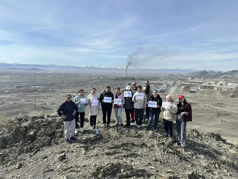 Акцию &laquo;10&thinsp;000&nbsp;шагов к&nbsp;жизни&raquo; провели в&nbsp;городе Ак-Довураке Республики Тывы