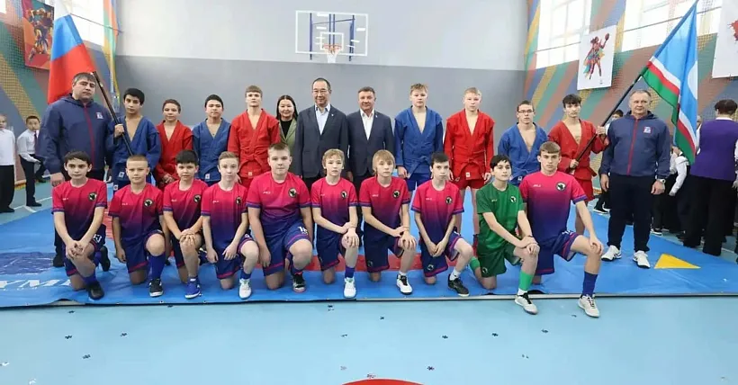 В&nbsp;школе города Томмот в&nbsp;Якутии отремонтировали спортзал