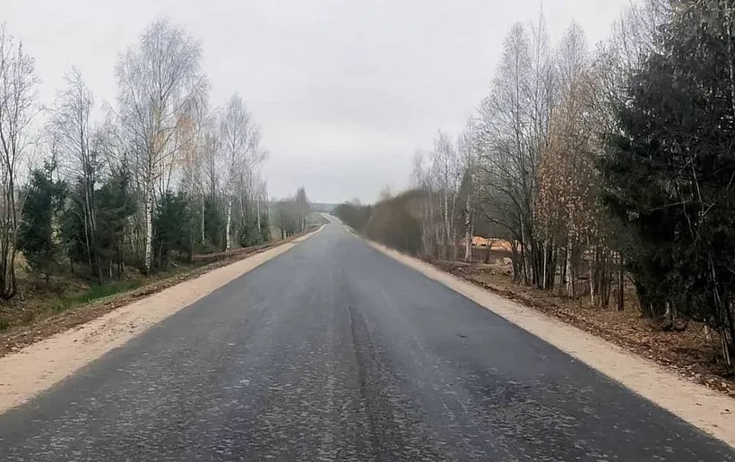 В&nbsp;Вологодской области улучшили участок дороги Кузнецовка&nbsp;&mdash; Пестово