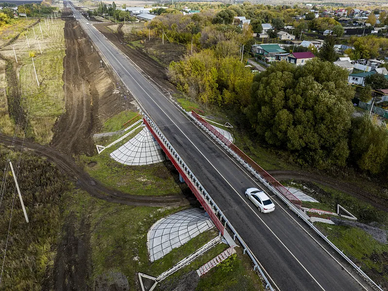 В&nbsp;Самарской области обновили часть дороги &laquo;Самара&nbsp;&mdash; Оренбург&raquo; — Алексеевка