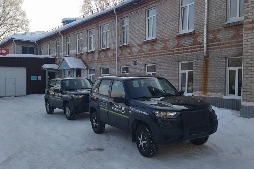 Новые автомобили поступили в&nbsp;районные больницы Томской области