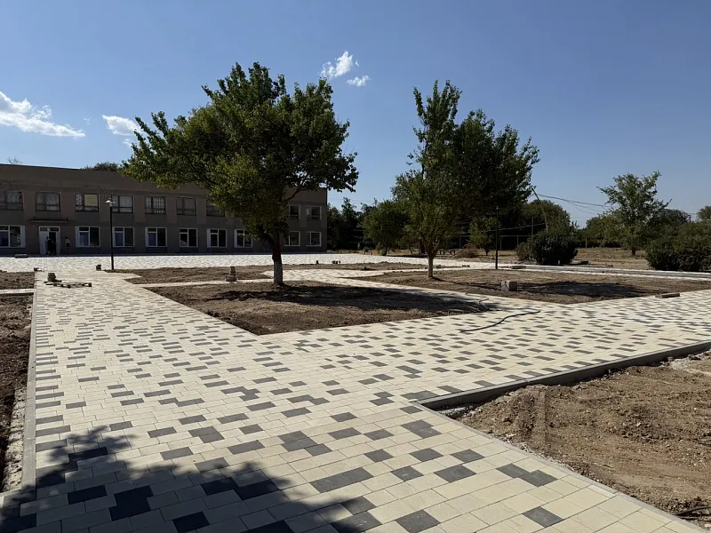 В&nbsp;крымском селе Ботаническое открыли обновленную центральную площадь