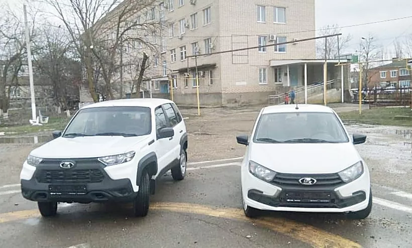 Больница Краснодарского края получила две новые машины