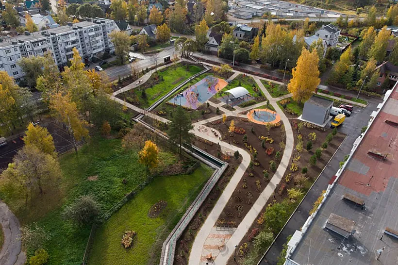 В&nbsp;городе Ломоносове в&nbsp;Санкт-Петербурге благоустроили зону отдыха