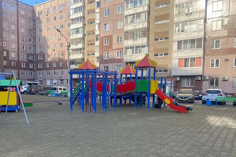 В&nbsp;Советском районе Красноярска благоустроили пять дворовых территорий