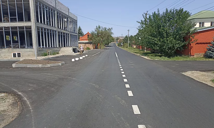 В&nbsp;Ингушетии благоустроили улицу Цечоева в&nbsp;городе Карабулаке