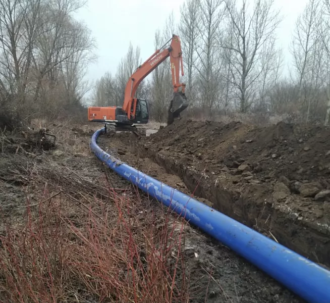 В&nbsp;волгоградском рабочем поселении Линево идет реконструкция водоснабжения