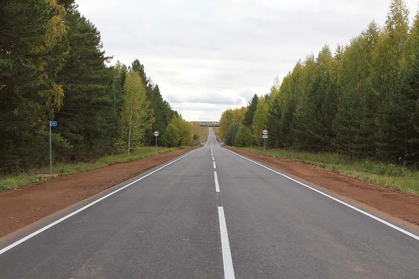 Дорогу Сернур&nbsp;&mdash; Казанское&nbsp;&mdash; Кукнур в&nbsp;Марий Эл реконструируют по&nbsp;нацпроекту