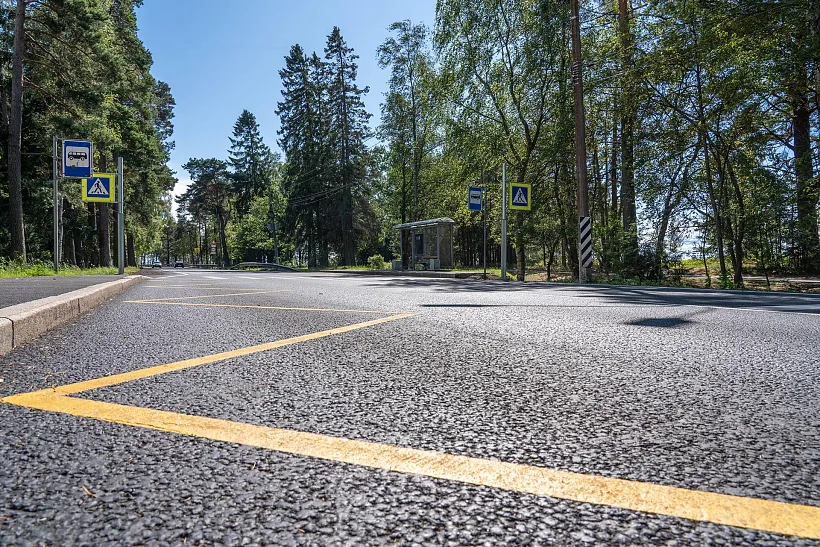 В&nbsp;Санкт-Петербурге отремонтировали участок Приморского шоссе