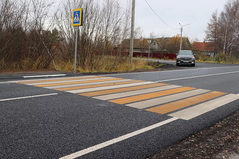 В&nbsp;Ярославской области обновили участок дороги от&nbsp;Рыбинска до&nbsp;Пошехонья
