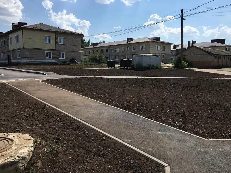 В&nbsp;селе Махалино Пензенской области благоустроили дворовую территорию