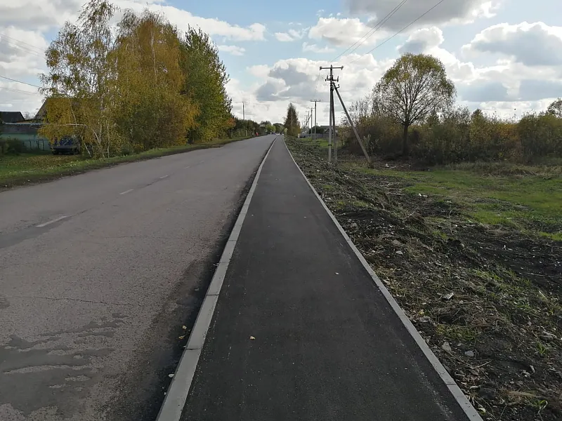 В&nbsp;Петровском районе Тамбовской области появился тротуар