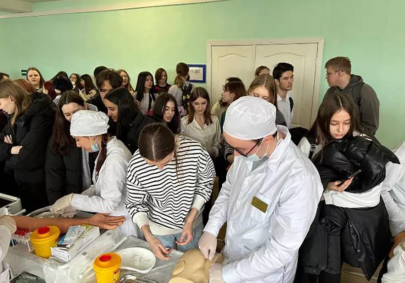 Красноярский медицинский колледж принял участие в&nbsp;выставке-ярмарке