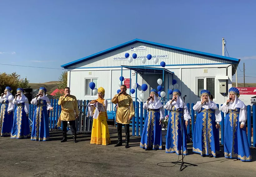 В&nbsp;селе Троицком Оренбургской области открыли медицинский пункт