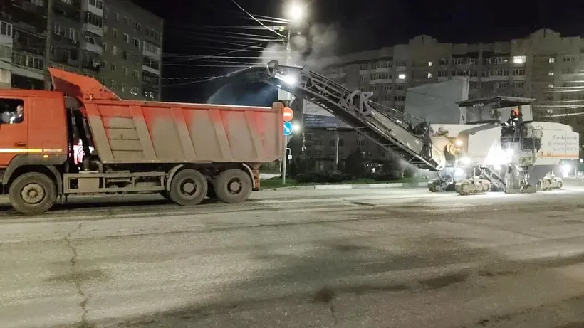 В&nbsp;Саратове приступили к&nbsp;ремонту транзитных дорог