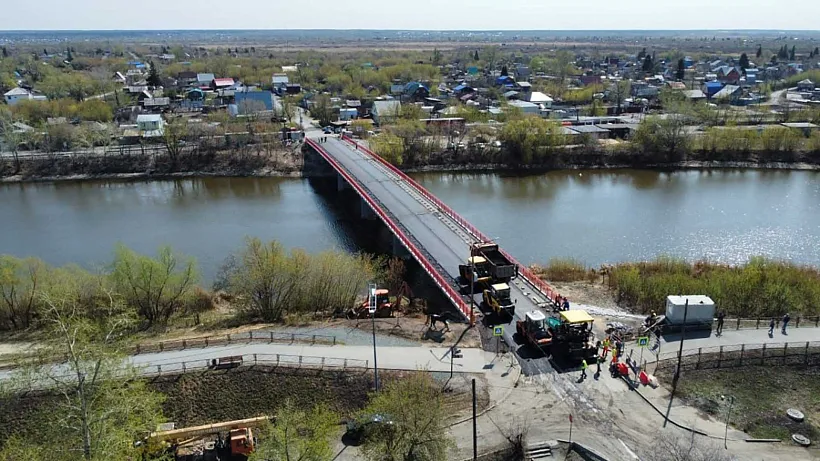 В&nbsp;Кургане завершается ремонт Кировского моста