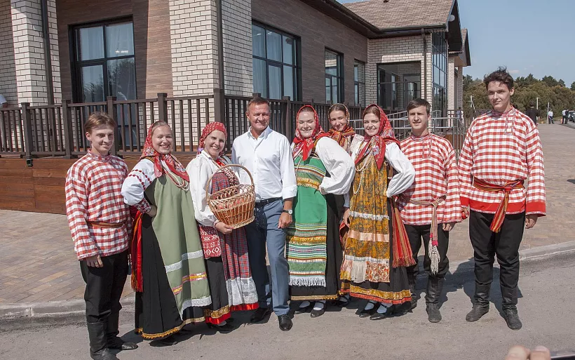 В&nbsp;курском селе Красниково построили культурно-досуговый центр