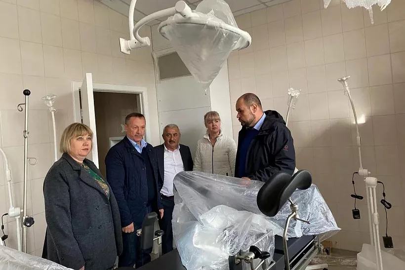 В&nbsp;новую поликлинику станицы Курской на&nbsp;Ставрополье доставили оборудование