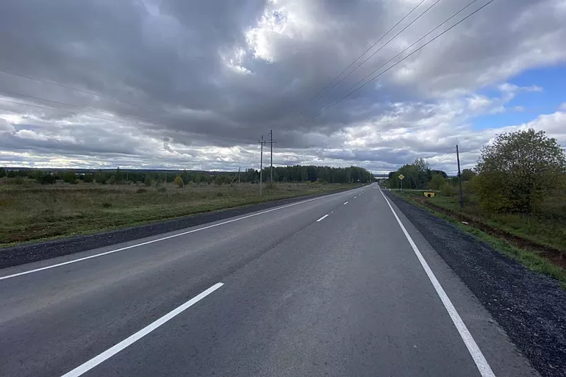 Трассу Сретенское&nbsp;&mdash; Рождественское в&nbsp;Прикамье отремонтируют в&nbsp;этом году