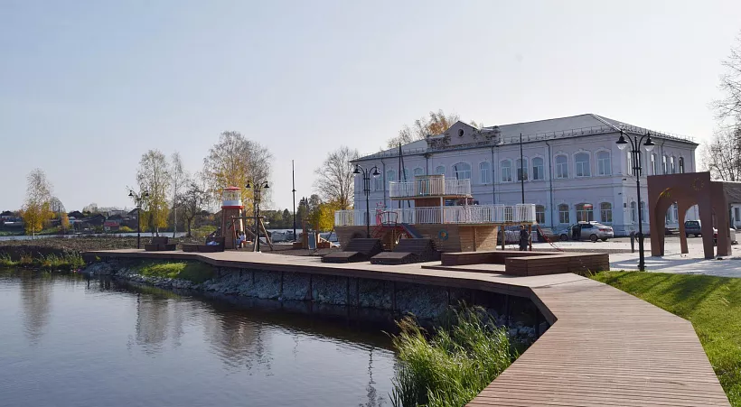 Набережную благоустроили в&nbsp;Невьянске Свердловской области