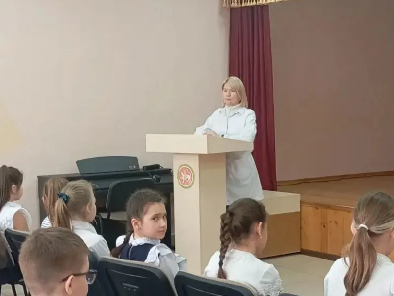 В&nbsp;Уруссинской школе №1&nbsp;Татарстана провели лекцию о&nbsp;пользе вакцинации