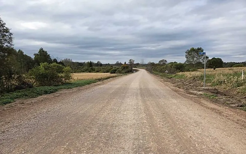 В&nbsp;Псковской области обновили участок дороги Быстроникольское&nbsp;&mdash; Черская