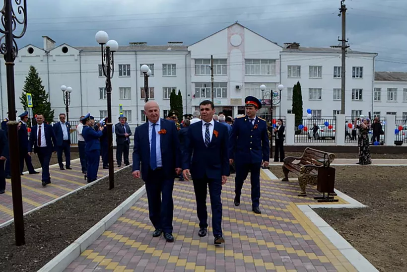 В&nbsp;кабардинском селе Кишпек открыли первый сквер