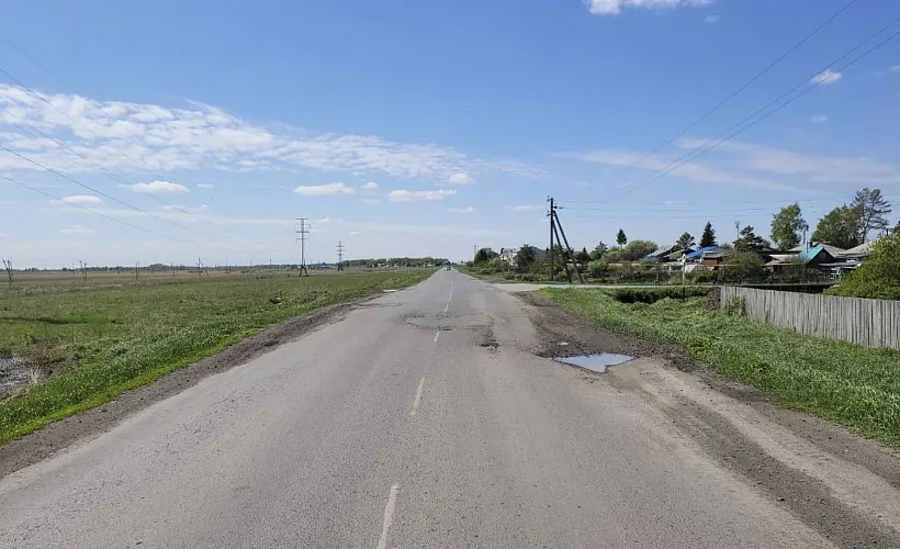 В&nbsp;Новосибирской области начали ремонтировать трассу Здвинск&nbsp;&mdash; Барабинск