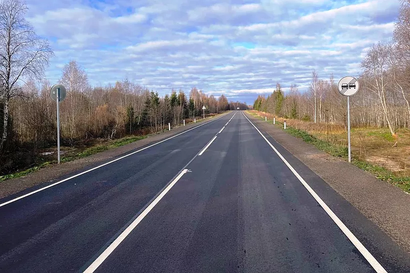 В&nbsp;Сандовском округе Тверской области отремонтировали участок дороги