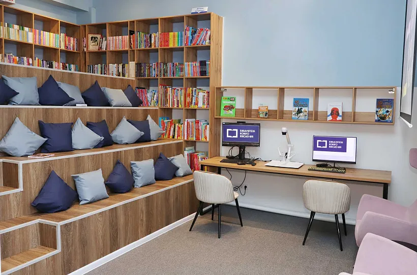 В&nbsp;селе Нижнеозерном Оренбургской области открыли модельную библиотеку