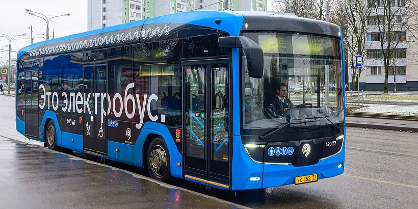 На&nbsp;маршруте № 214&nbsp;в&nbsp;Москве запустили новые электробусы