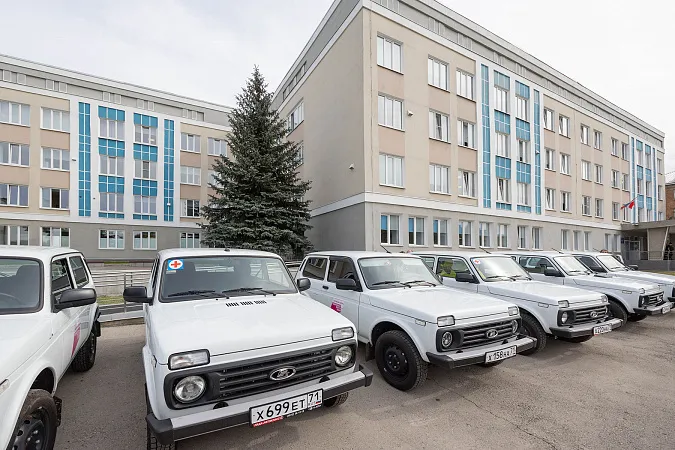Медпункты в&nbsp;Щекинском районе Тульской области получили новые автомобили