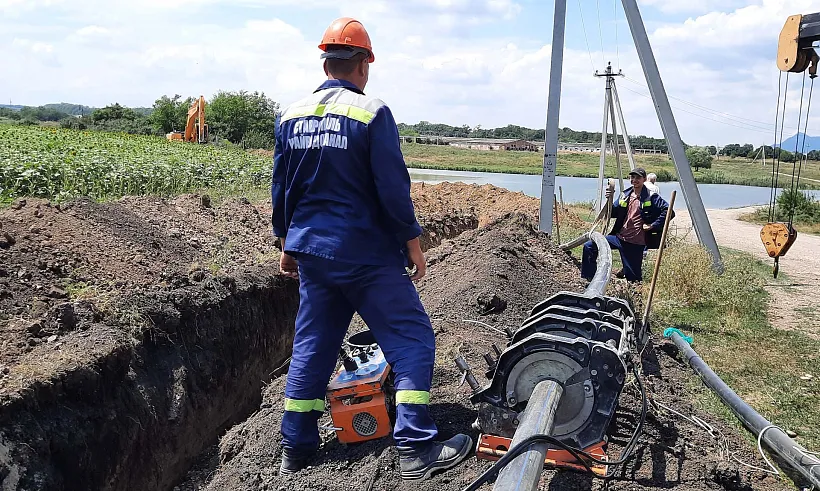 В&nbsp;Пятигорске построят более семи километров водопроводной системы