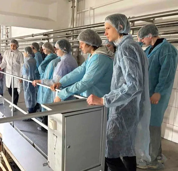 В&nbsp;Саратовской области будущие технологи посетили молочное производство