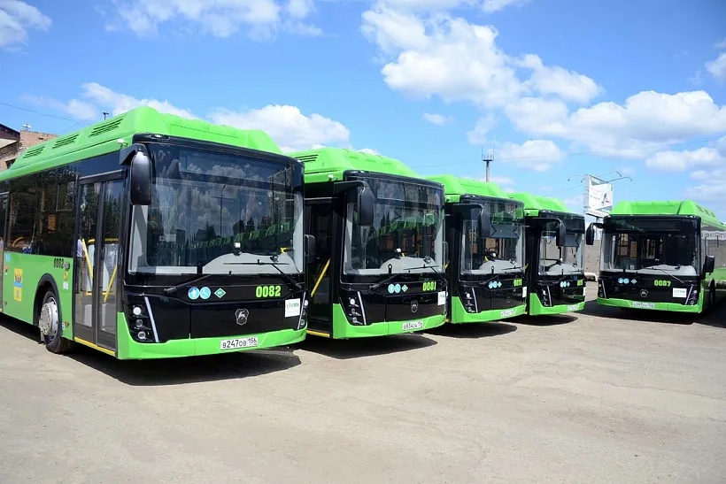В&nbsp;Оренбург поступили 23&nbsp;новых автобуса