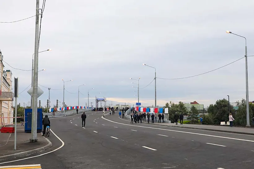 В&nbsp;центре Пензы после реконструкции открыли мост