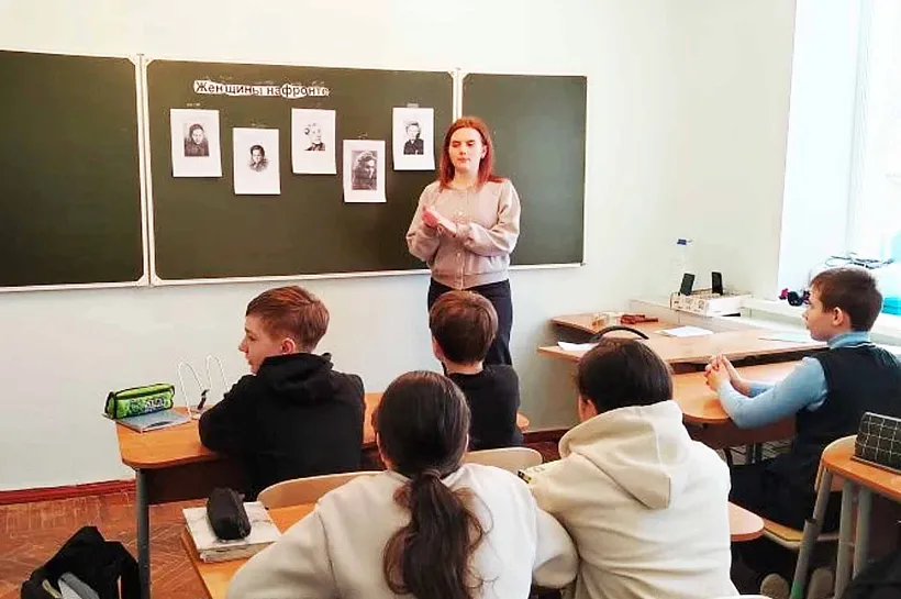 В&nbsp;Тульской области школьники узнали о&nbsp;подвигах женщин на&nbsp;войне и&nbsp;в&nbsp;тылу