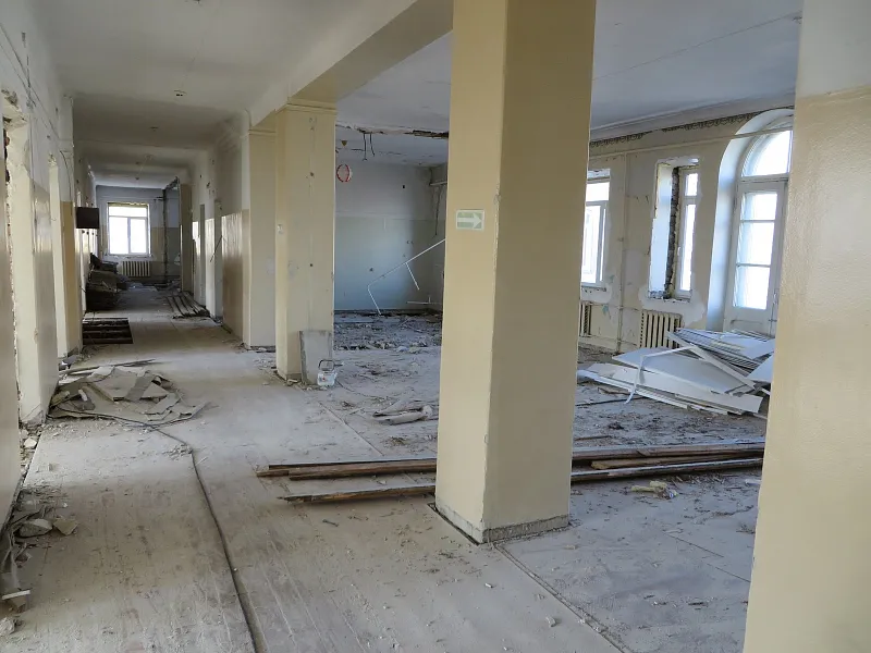 Ремонт терапевтического корпуса начался в&nbsp;больнице Челябинской области
