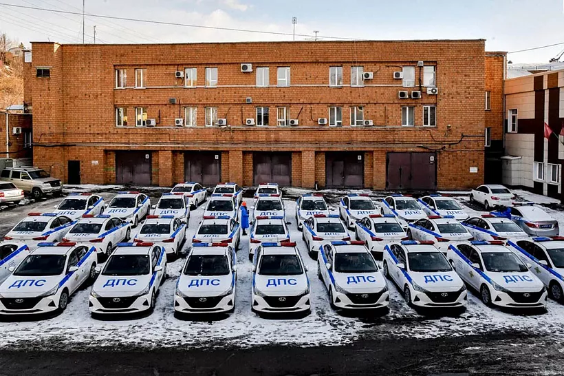 Полиция Красноярского края получила еще&nbsp;30&nbsp;патрульных автомобилей ДПС