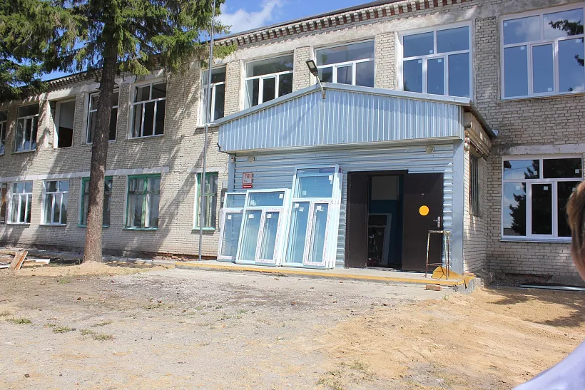 В&nbsp;Курганской области продолжается ремонт Самохваловской школы