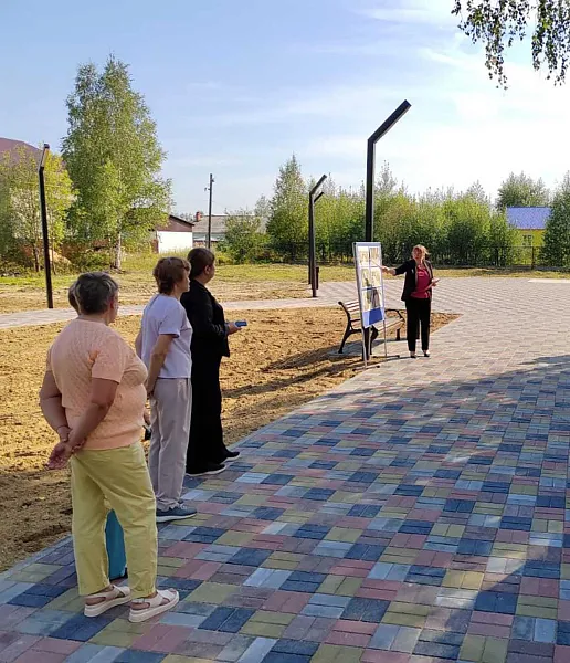 Парк Победы благоустроили в&nbsp;поселке Алябьевском ХМАО
