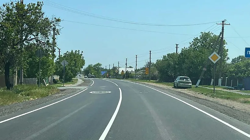 Трассу Таврида&nbsp;&mdash; Джанкой&nbsp;&mdash; Красноперекопск отремонтировали в&nbsp;Крыму