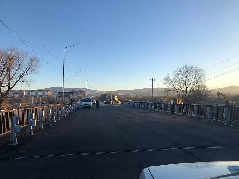 В&nbsp;городе Карабулаке завершается реконструкция моста