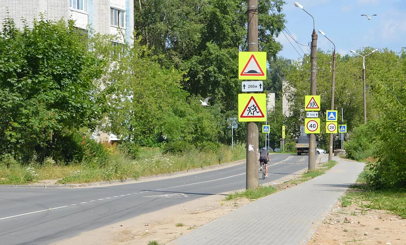 В&nbsp;Твери отремонтировали тротуары на&nbsp;Зеленом и&nbsp;Промышленном проездах